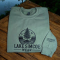 Lake Simcoe Wear™ Adult Classic Military Green Crewneck