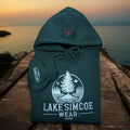 Lake Simcoe Wear™ Adult Classic Hoodie Forest Green