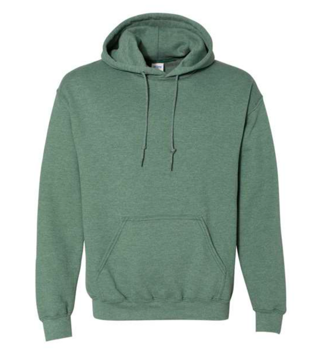 Lake Simcoe Wear™ Adult Classic Hoodie Heather Dark Green