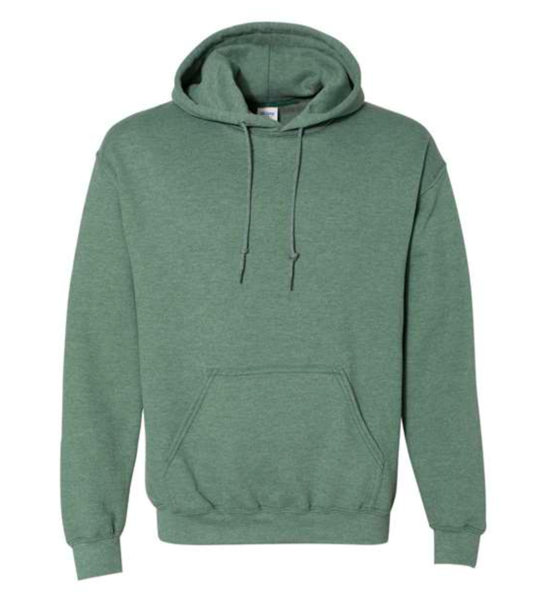 Lake Simcoe Wear™ Adult Classic Hoodie Heather Dark Green