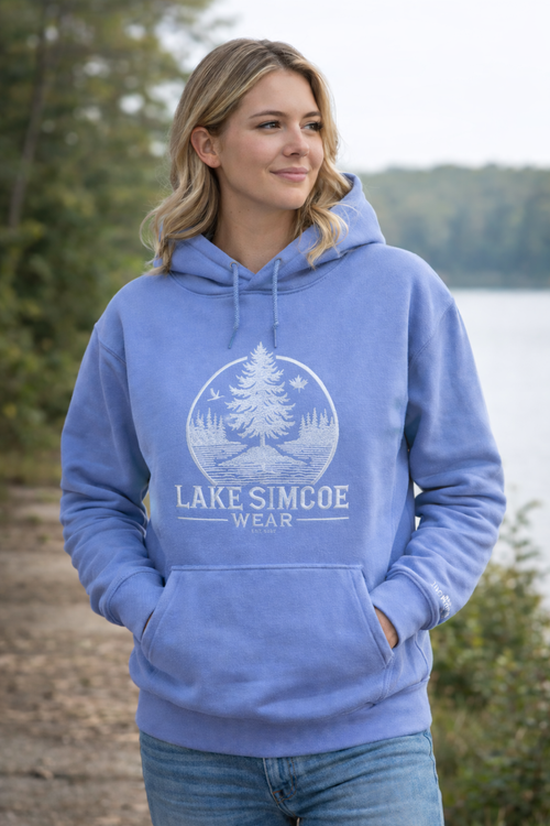 Lake Simcoe Wear™ Adult  Classic Hoodie Violet