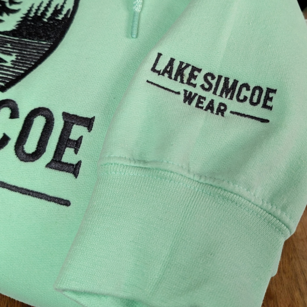 Lake Simcoe Wear™ Adult Classic Hoodie Mint Green