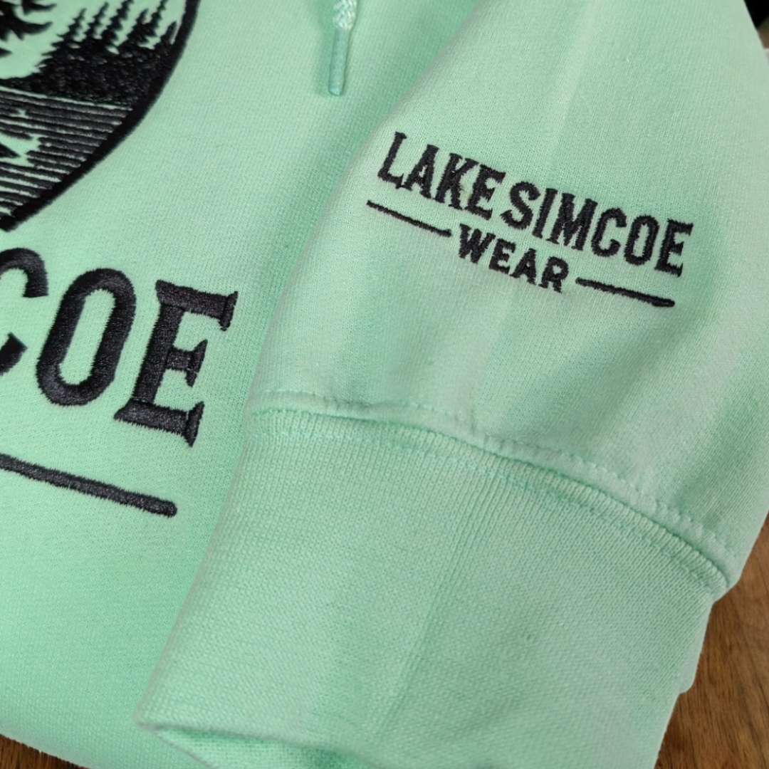 Lake Simcoe Wear™ Adult Classic Hoodie Mint Green