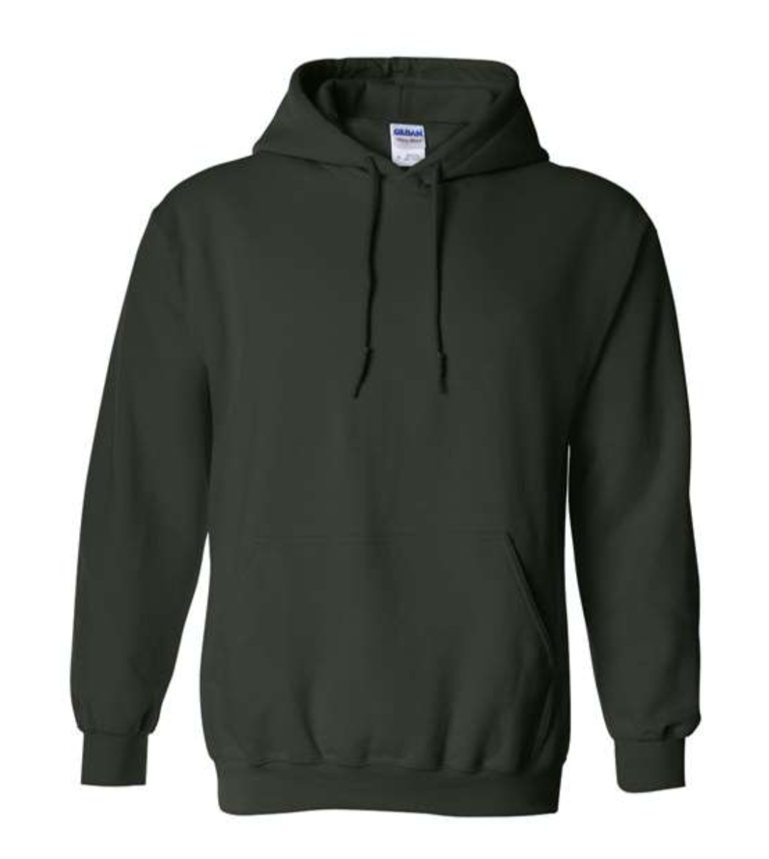 Lake Simcoe Wear™ Adult Classic Hoodie Forest Green